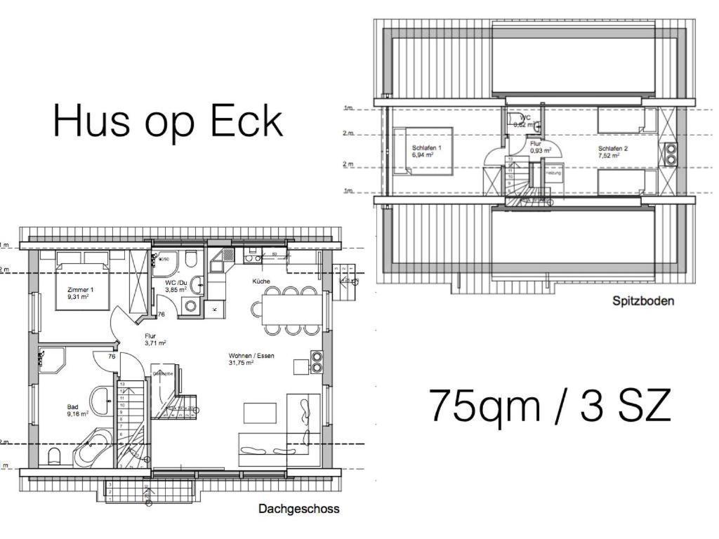 Hus Op Eck Apartment Norderney Ngoại thất bức ảnh